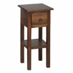 CLASSIC Stand - Τραπεζάκι Βοηθητικό H.55cm - 1 Συρτάρι, Ξύλο Sheesham Καρυδί - Image 2