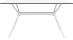 AIR ΤΡΑΠΕΖΙ 140Χ80Χ74εκ. WHITE LAMINATE 12mm - Image 2