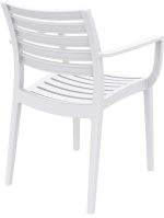 ARTEMIS WHITE ΠΟΛΥΘΡΟΝΑ ΠΟΛ/ΝΙΟΥ 58X58X83.5εκ. - Image 2