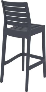 ARES ΣΚΑΜΠΟ ΜΠΑΡ75εκ. DARK GREY ΠΟΛ/ΝΙΟΥ 45Χ51Χ108εκ. - Image 2