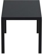 ARES ΤΡΑΠΕΖΙ 140Χ80Χ75εκ. BLACK ΠΟΛ/ΝΙΟΥ - Image 3