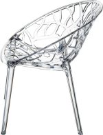 CRYSTAL CLEAR TRANSP. ΠΟΛΥΘΡΟΝΑ 59Χ60Χ80εκ. - Image 3