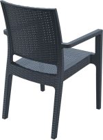 IBIZA DARK GREY ΠΟΛΥΘΡΟΝΑ ΠΟΛ/ΝΙΟΥ 58Χ59Χ87εκ. - Image 3