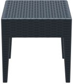 MIAMI DARK GREY ΤΡΑΠΕΖΙ 45Χ45Χ45εκ. ΠΟΛ/ΝΙΟΥ - Image 2