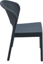 DAYTONA DARK GREY ΚΑΡΕΚΛΑ ΠΟΛ/ΝΙΟΥ 55X61X81εκ. - Image 2