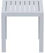 OCEAN SILVER GREY ΤΡΑΠΕΖΙ 45Χ45Χ45εκ. ΠΟΛ/ΝΙΟΥ - Image 2