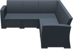 MONACO DARK GREY ΓΩΝΙΑ ΠΟΛ/ΝΙΟΥ 207Χ207Χ79εκ. - Image 2
