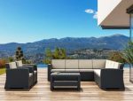 MONACO DARK GREY ΓΩΝΙΑ ΜΕ ΜΑΞΙΛΑΡΙ ΠΟΛ/ΝΙΟΥ 207X207X79εκ. - Image 3