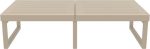 MYKONOS ΤΡΑΠΕΖΙ TAUPE 130X65X33εκ. ΠΟΛ/ΝΙΟΥ - Image 2