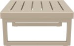 MYKONOS ΤΡΑΠΕΖΙ TAUPE 65X65X33εκ. ΠΟΛ/ΝΙΟΥ - Image 3