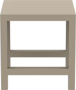 VEGAS BAR TAUPE 100X100/140εκ. ΕΠΕΚΤ. ΠΟΛ/ΝΙΟΥ - Image 3