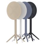 SKY TAUPE BAR Φ60Χ108εκ.ΠΤΥΣ/ΝΟ ΤΡΑΠ. ΠΟΛ/ΝΙΟΥ - Image 2