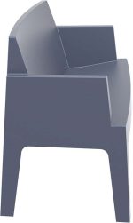BOX DARK GREY KANAΠEΣ ΠΟΛ/ΝΙΟΥ 138Χ62Χ80εκ. - Image 3