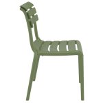 HELEN OLIVE GREEN ΚΑΡΕΚΛΑ ΠΟΛ/ΝΙΟΥ 50X59X84εκ. - Image 3