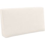 MYKONOS ΜΑΞΙΛΑΡΙ ΠΛΑΤΗΣ BEIGE 65Χ35Χ16/9εκ.