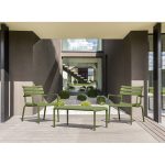 PARIS OLIVE GREEN ΤΡΑΠΕΖΙ 90X50X40εκ. ΠΟΛ/ΝΙΟΥ - Image 3