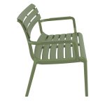 PARIS ΚΑΝΑΠΕΣ OLIVE GREEN 116X70X75εκ. ΠΟΛ/ΝΙΟΥ - Image 3