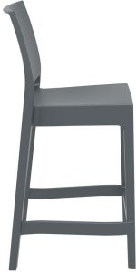 MAYA 65εκ. ΣΚΑΜΠΟ DARK GREY ΠΟΛ/ΝΙΟΥ 44Χ50Χ98εκ. - Image 3