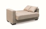 ROVER LIGHT BROWN ΥΦΑΣΜΑ 2ΘΕΣΙΟΣ ΚΑΝΑΠΕΣ/ΚΡΕΒΑΤΙ ΜΕ ΑΠΟΘ.ΧΩΡΟ 150Χ80Χ75εκ. - Image 3