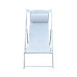 DEVIN ΣΕΖΛΟΝΓΚ WHITE ΑΛΟΥΜΙΝΙΟΥ 58X95-102X78-95εκ. - Image 3