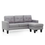 LIANA S GREY ΥΦΑΣΜΑ ΓΩΝΙΑ 185Χ126X84εκ.