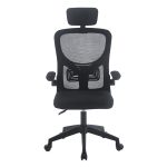 A9945 ΜΑΥΡO MESH ΠΟΛΥΘΡΟΝΑ ΓΡΑΦΕΙΟΥ 59X60X46-113/56-126εκ. - Image 2