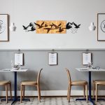 Διακοσμητικό τοίχου Excore pakoworld ξύλο πεύκου σε φυσική απόχρωση με μαύρο μέταλλο 111x3x25εκ - Image 2