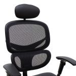 Καρέκλα γραφείου διευθυντή Freedom pakoworld Premium Quality μαύρο pu-mesh - Image 6