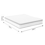 Στρώμα Perfecto pakoworld Continuous springs μονής όψης ανώστρωμα 22-24cm 140x200εκ - Image 6