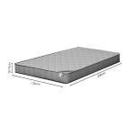 Στρώμα Frezio pakoworld pocket spring roll pack διπλής όψης 18-19cm 120x200εκ - Image 4