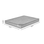 Στρώμα Klaudia pakoworld Continuous spring   μονής όψης 17-18cm 160x200εκ - Image 4