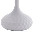 Βοηθητικό τραπέζι Fabron Inart λευκό sintered stone Φ50x52εκ - Image 4