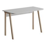 Γραφείο Malia pakoworld σε λευκή-φυσική απόχρωση 120x60.5x75εκ