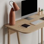 Γραφείο Malia pakoworld σε oak απόχρωση 120x60.5x75εκ - Image 3