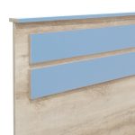 Κρεβάτι παιδικό Looney pakoworld σε χρώμα castillo-μπλε 100x200εκ - Image 5