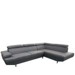 Καναπές Γωνιακός ArteLibre MASAL Γκρι Ύφασμα 280x185x85cm