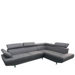 Καναπές Γωνιακός ArteLibre MASAL Γκρι Ύφασμα 280x185x85cm - Image 3
