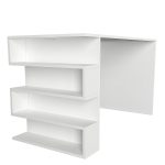 Γραφείο ArteLibre CLEORA Λευκό Μοριοσανίδα/Μελαμίνη 120x60x74cm - Image 2