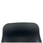 Σκαμπό Bar ArteLibre QUERIDA Μαύρο PP/Μέταλλο 44x45x58/81-79/102cm - Image 6
