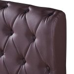Κρεβάτι ArteLibre ARABIS Καφέ PU 220x160.5x120cm (Στρώμα 150x200cm) - Image 4