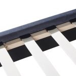 Κρεβάτι Μονό ArteLibre TULIP Σκούρο Γκρι Βελούδο 206.5x100.5x110cm (Στρώμα 90x190cm) - Image 6