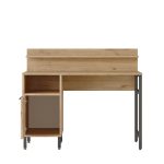 Γραφείο ArteLibre WING Φυσικό Μοριοσανίδα/Μέταλλο 60x120x99.8cm - Image 5