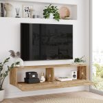 Έπιπλο Τηλεόρασης ArteLibre BERKSHIRE Πεύκο Μοριοσανίδα 140x31.6x29.6cm - Image 4