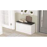 Έπιπλο Εισόδου ArteLibre CROFTON Λευκό Μοριοσανίδα 89.6x35.5x45.8cm - Image 4