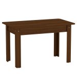 Τραπέζι Quiin pakoworld επεκτεινόμενο καρυδί 120-164x70x73.5εκ