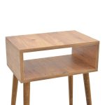 Κομοδίνο Hank pakoworld σε φυσική απόχρωση 45x30x60εκ - Image 4