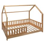 Παιδικό κρεβάτι Sleepy pakoworld τ. Montessori φυσικό 90x190εκ