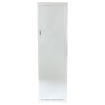 Καθρέπτης δαπέδου PWD-0112 pakoworld polyresin-γυαλί ασημί 39x33.5x125εκ - Image 2