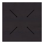 Επιφάνεια τραπεζιού Portico pakoworld HPL wenge 69x69εκ πάχους 12mm - Image 2