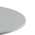 Επιφάνεια τραπεζιού Skyline pakoworld Werzalit ivory Φ60εκ πάχους 25mm - Image 3